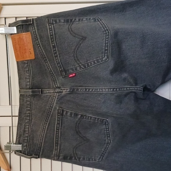 LEVI'S Premium 501 Skinny in Dark Side Of The Moon, Faded Black, Size 26 - Picture 8 of 16